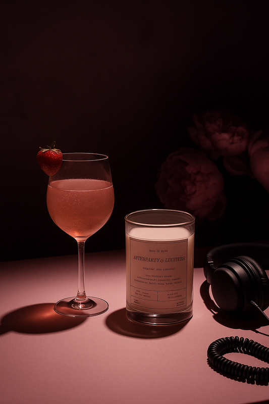 "Afterparty @ Lucifer's" scented soy candle - Peppered Passionfruit